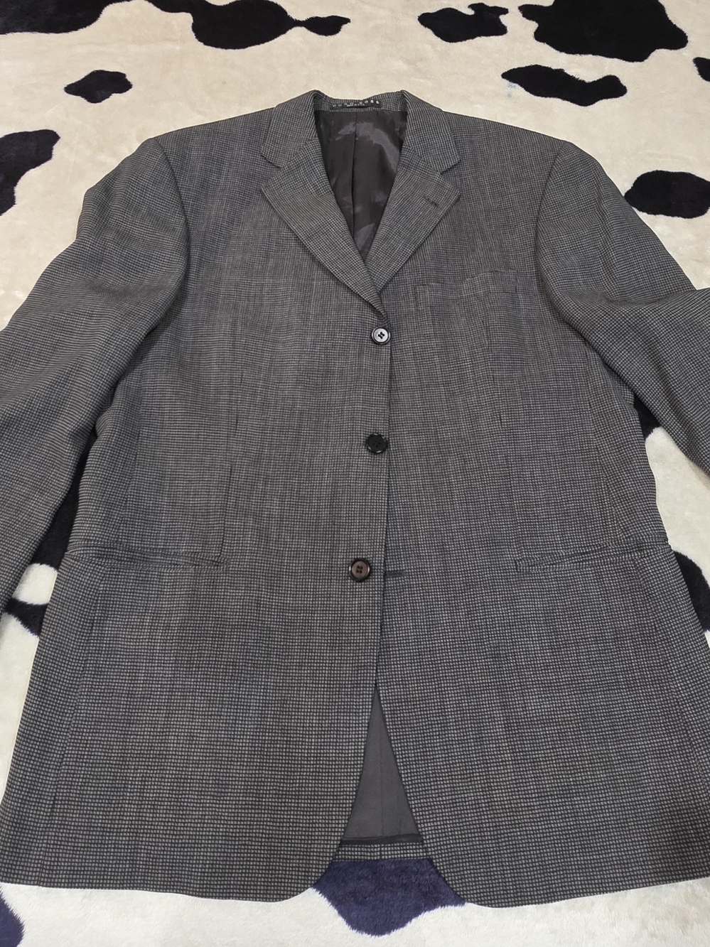 Hugo Boss Men's Gray Glen Plaid Sport Coat